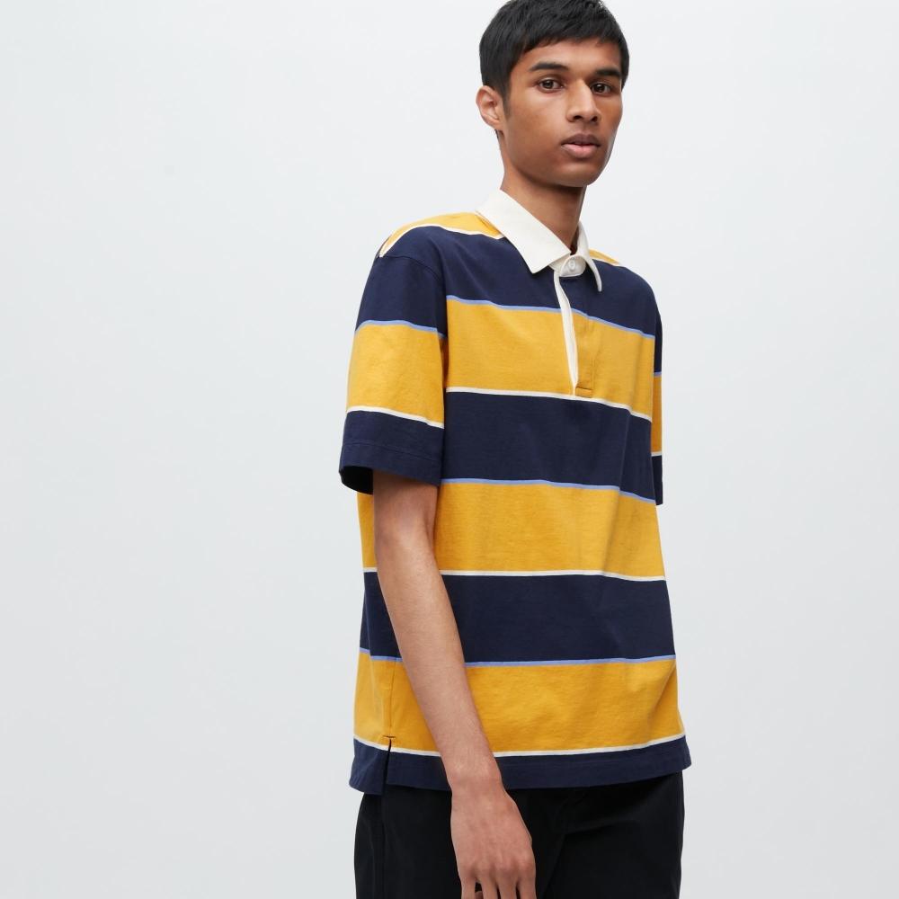 

UNIQLO JAPAN Рубашка-поло Rugger с короткими рукавами