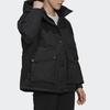 adidas Outdoor Sports Warm Hooded Down Jacket Women Jackets Black GE9990