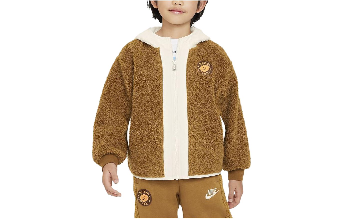 

Nike Jacket Sportswear Outdoor Adventure Tender Shoot Gold Kids FZ9869-216 6