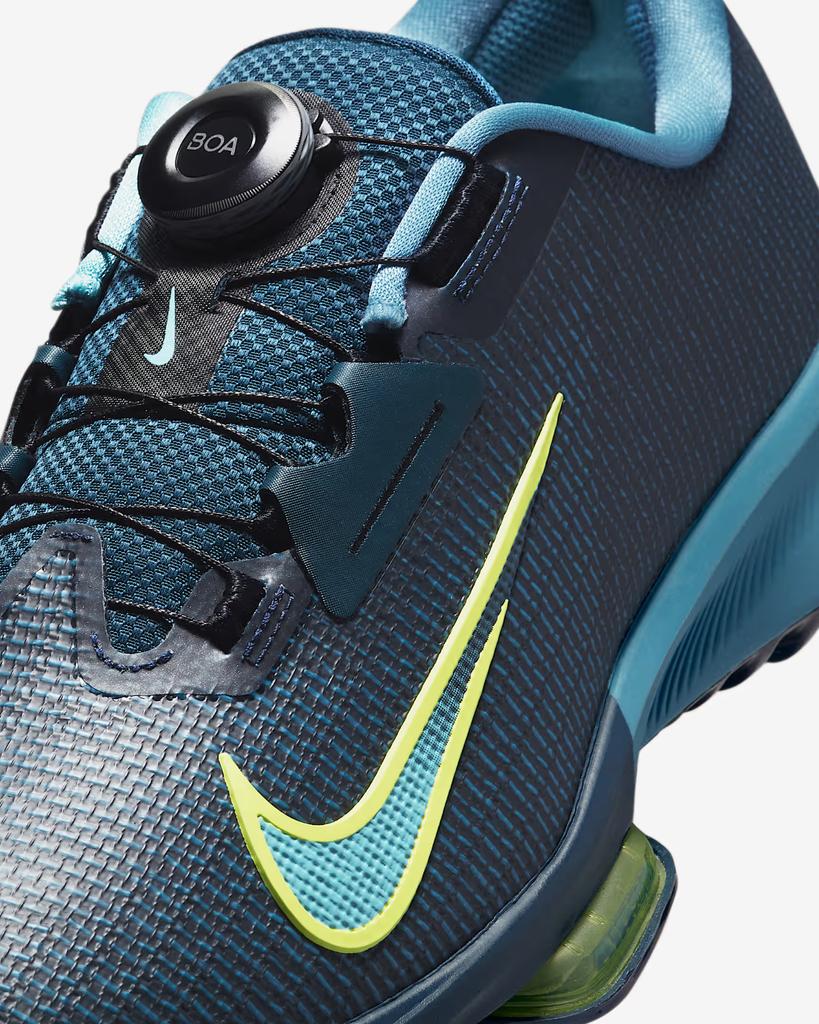 HQ2160-400 Nike Infinity Tour 2 Armory Navy Smokey Blue Light Lemon Twist(Men's)