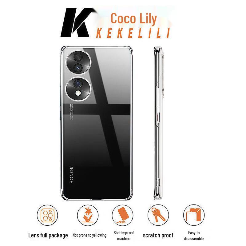 

Honor Clear Anti-Yellowing Full Protection Phone Case