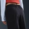 Nike Abbigliamento Sportivo SS25 Popeline Fresco Vita Alta Gamba Dritta Larga Pantaloni Casual Donna pantaloni HV2410-010