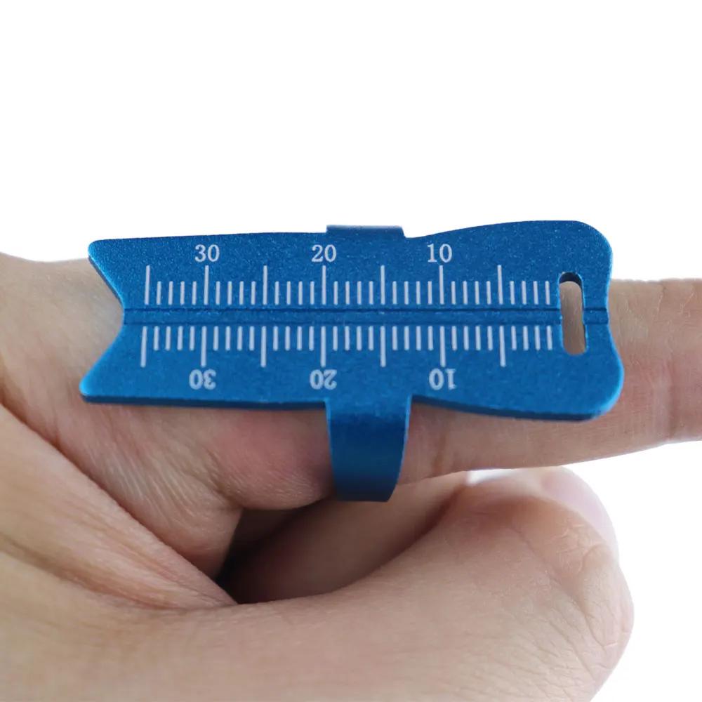 20Pcs Dental Endodontic Ruler Set | Finger Ring Span Measurement Scale for Precise Root Canal Length Determination