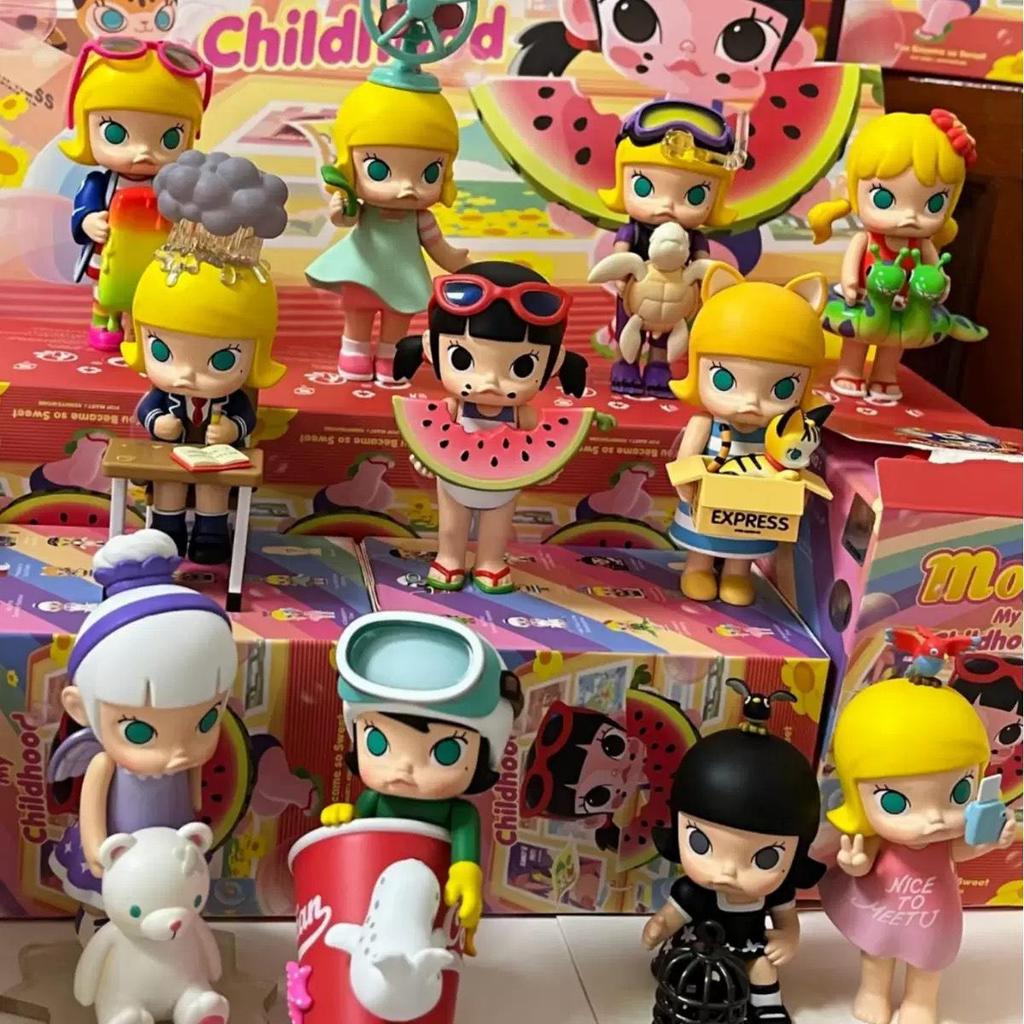 Molly Mein Kindheit Blind Box Figur Spielzeugauto Ornament Souvenir