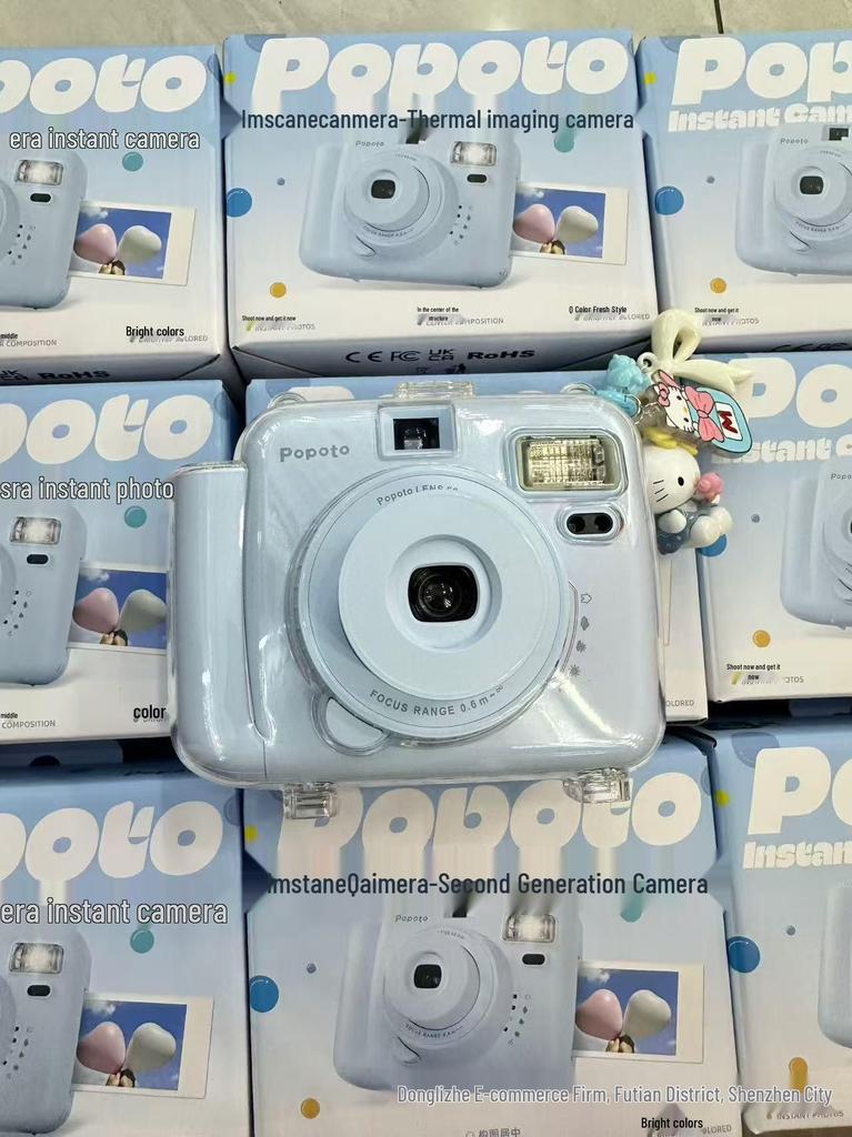 Popoto Mini Instant Camera - Portable Direct Print Student Travel Camera