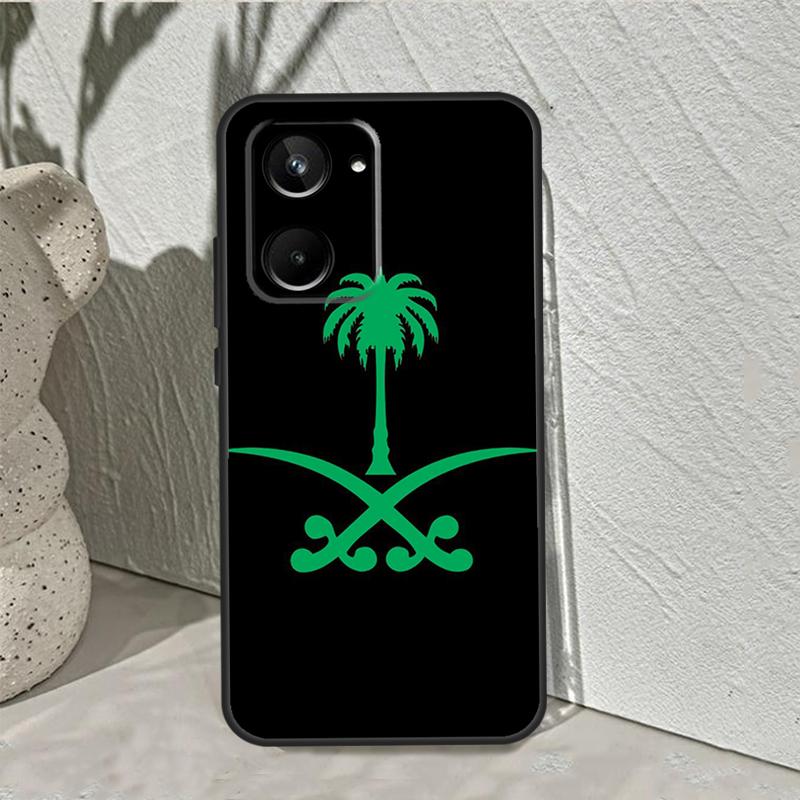 Kingdom of Saudi Arabia Flag For Realme GT7 Pro GT6 C67 C65 C63 C61 C55 C53 C51 C35 C71 C75 10 11 12 13 14 Pro Plus Case
