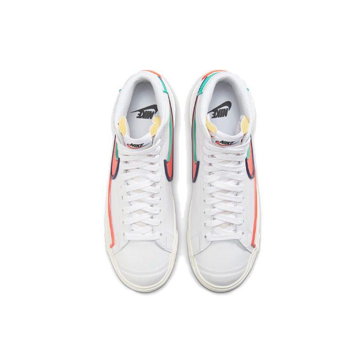Nike Blazer Mid 77 Infinite White Blue Void Crimson DA7233-102