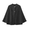 2025 Spring Women's Slim Cape Knit Coat
