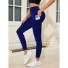 Yoga Pants High Waist Solid Color Slimming Leggings Running Fitness Outdoor Sports Pants For Women