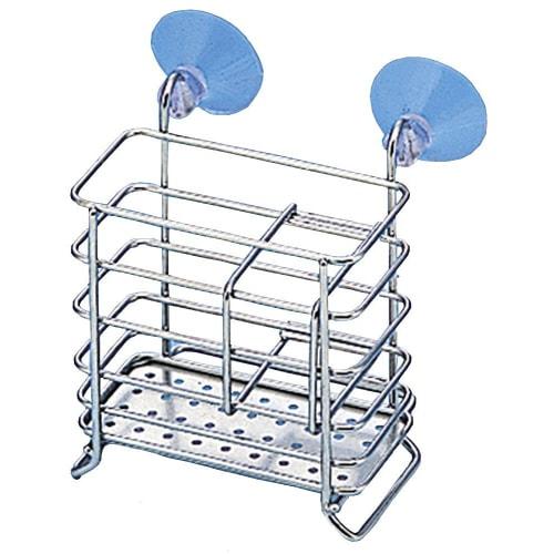 

Kai Corporation Eclair 2 Dish Drainer with Wire Holder and Two Suction Cups (DR5308)