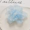 Pink Color Organza Flower Fabric Flower Clothing Accessories Wedding Dress Accessories  Wedding