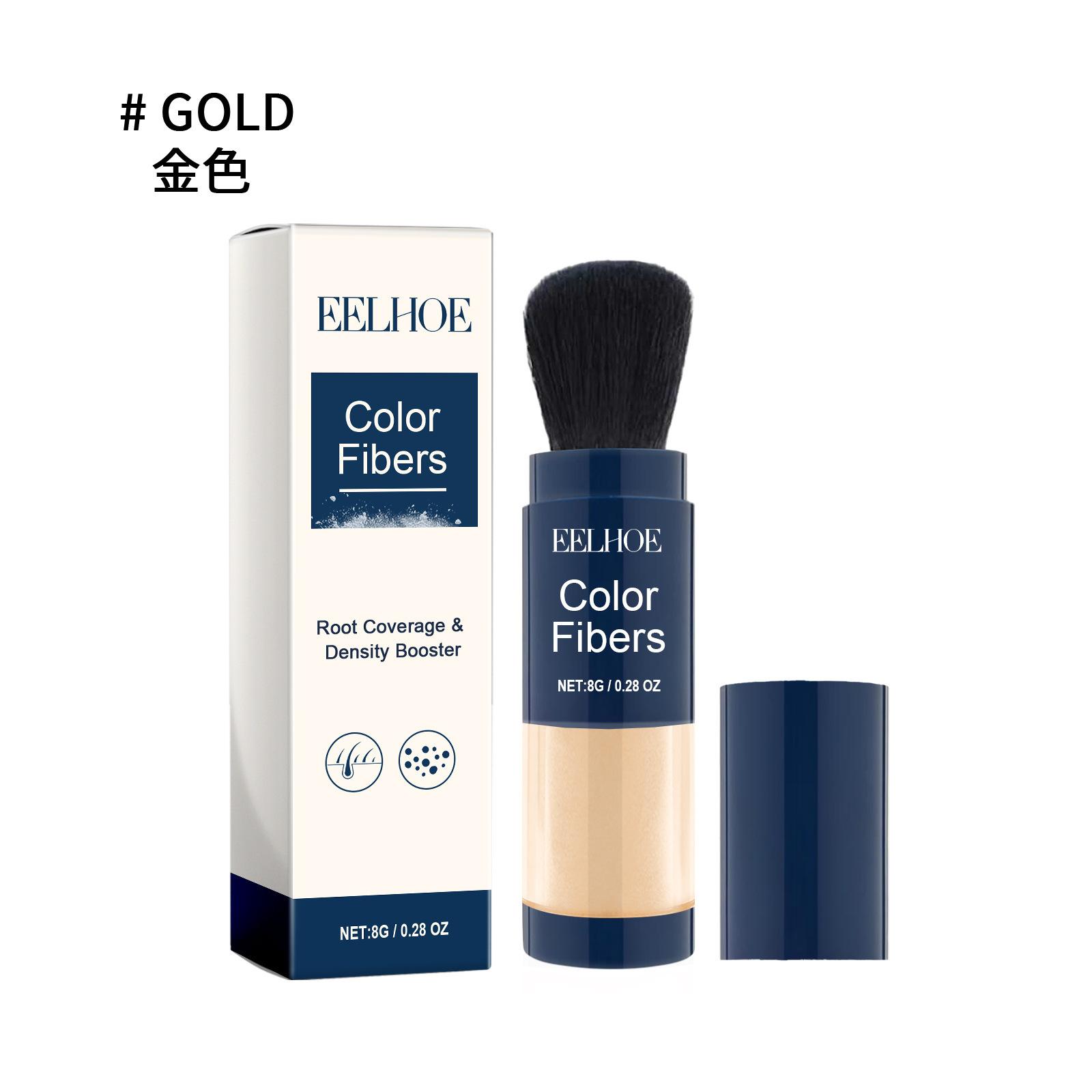 

EELHOE 6 цветов, порошки для восстановления волокон волос, кератиновый аппликатор, продукты для роста волос, спрей-насос, расческа, инструмент для красоты и здоровья золотистый