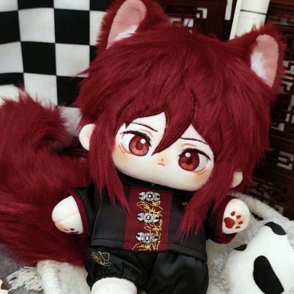 20cm Anime Free! Rin Matsuoka Plüschpuppenkörper Manga-Charakter Cosplay Anziehpuppe Baumwollpuppe Stofftier Kindergeburtstag Weihnachten Geschenke with skeleton