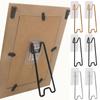 1-10Pcs Metal Adjustable Picture Bracket Office Po Frame Back Support Holders Po Display Stands Home Bedroom Desktop Craft