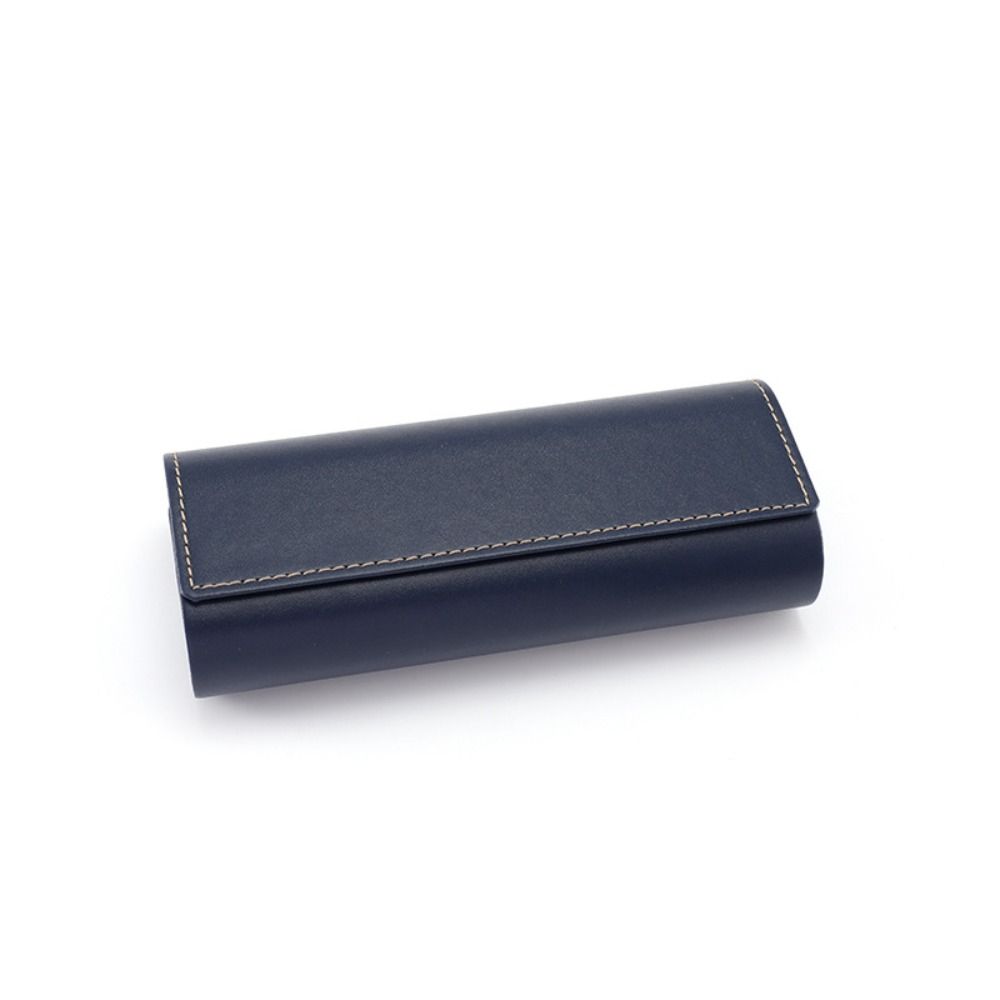 Skórzany Pu Etui na Okulary Duża Pojemność Pudełko do Przechowywania Okularów Prosta Torba na Okulary Uczniowie