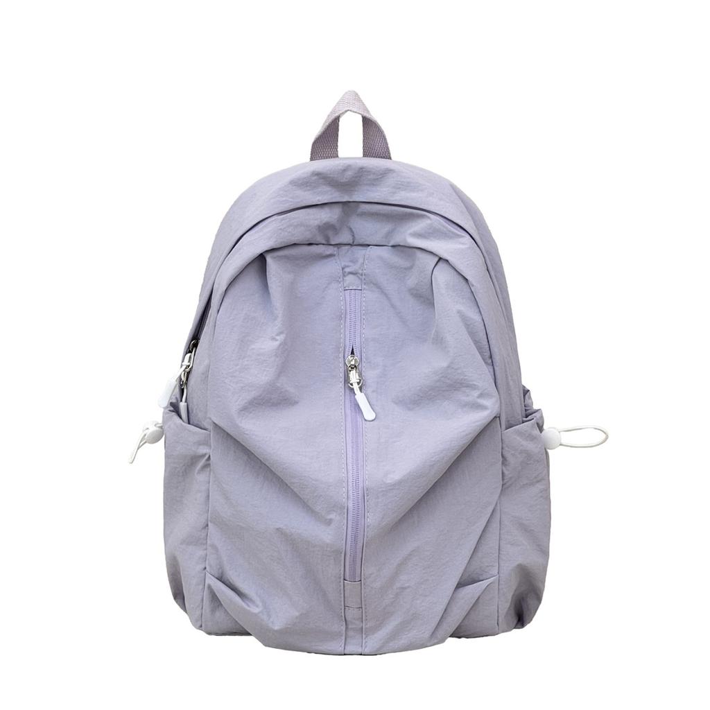 Schoolbag schoolbag female college students simple niche design sense backpack high value junior high school students leisure travel backpack