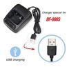 Efficient USB Charging Accessory Portable Travel Charger Holder base for BF999S 888S 777S 666S Two Way Radio
