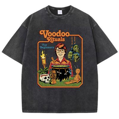 Learn Pharmacy Comic Printing Women T-Shirt Casual Loose Wash Tshirts Street Breathable Tee Shirt Summer T Shirts