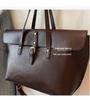 Women's Vintage Genuine Leather Shoulder Tote – Lightweight, Versatile Daily Commute Bag
