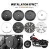 Air Filter Intake Cleaner Cover For Harley Dyna Street Bob 1999-2008 Softail Low Rider 2000-2015 Touring Electra Glide 1999-2013