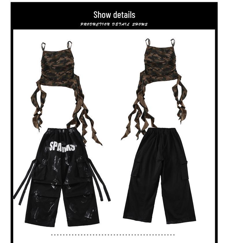 Trendy Kids' Street Style Dance Outfit: Hip-Hop & Jazz Costume