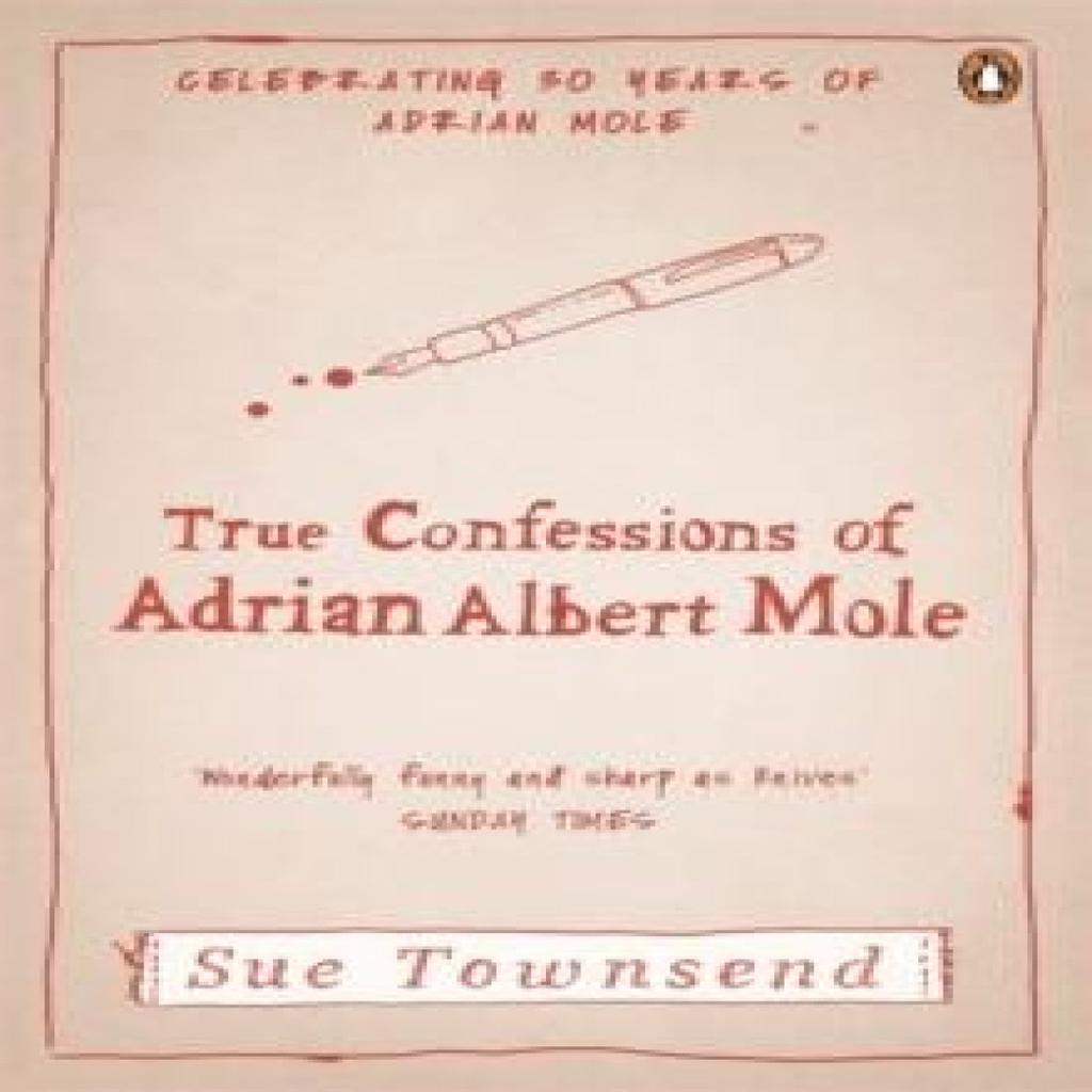 The True Confessions of Adrian Albert Mole by Sue Townsend Paperback Book 9780141046440
