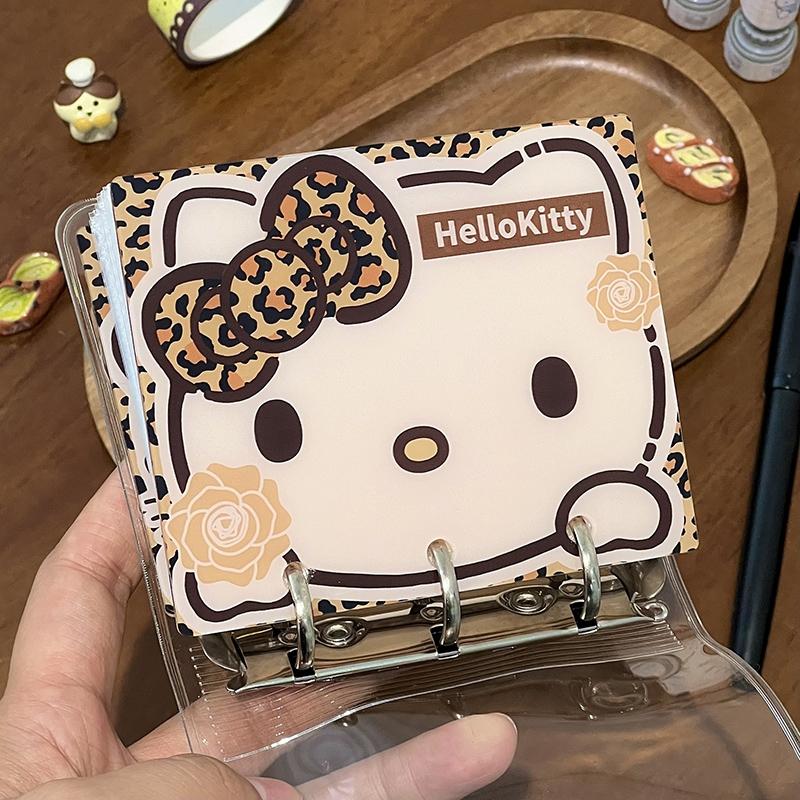 Transparent Stickers Storage Album Cute Inner Pages Student Fans Change Gifts Binder with Entertaining Play Safe Kid Friendly Fun