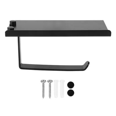 European Style Household Bathroom Toilet Black Paper Towel Holder Tissue Rack Paper BoxSpace
