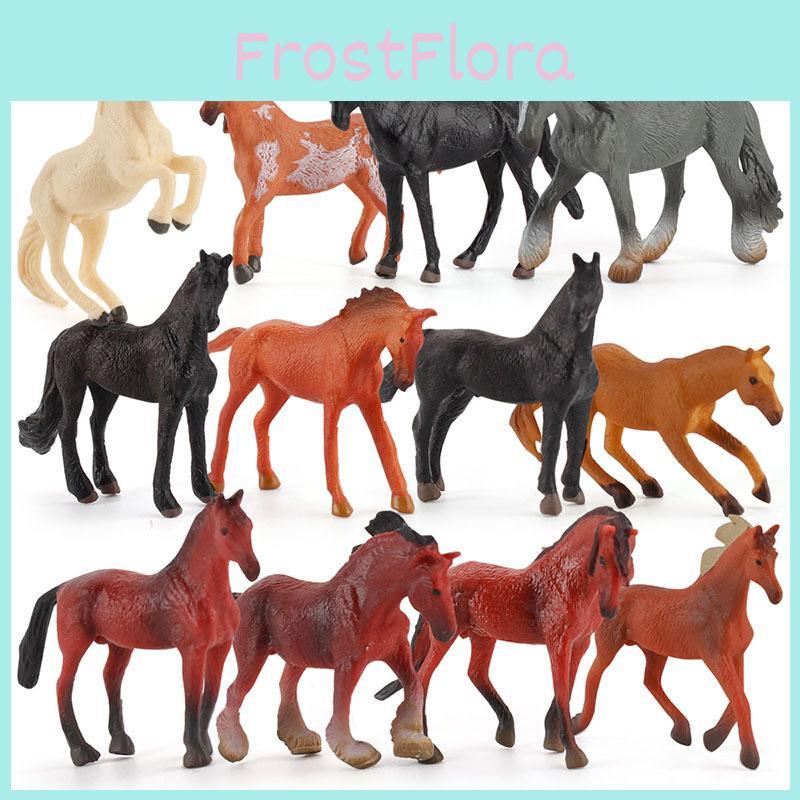 Mini Pvc Arabian Horse Statues Set For Collectors And Animal Hobbyists