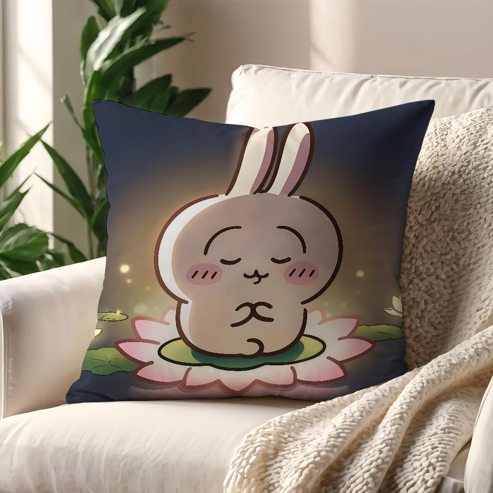 Cute CChiikawaS Kawaii cushion cover For Pillow Printing Sofa Decoration Home Car Room Coffee Shop Office Nordic Simplicity