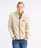LLB Mountain Pile Fleece Jacket US Fit Regular XS Size Sandstone Brown 1000046361 Women's