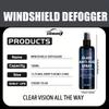 Universal Car Glass Rainproof Coating, Anti-Fog Spray for Car Windshields, Rearview Mirrors, Glasses, and Helmets, Enhances Waterproof Performance, 