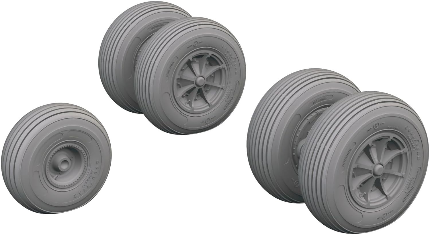 

Eduard 1/48 Brassin Колеса Westland Sea King (для Airfix) Детали для пластиковой модели EDU648930