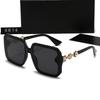 New Women's Large Frame Butterfly Foreign Trade Sunglasses European and American Glasses Double Pearl Letters Internet Celebrity Sunglasses