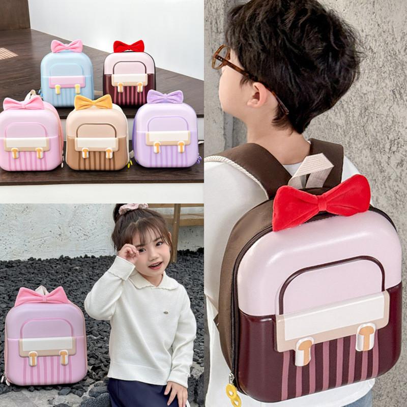 Bow Mini Backpack Schoolbag Lightweight Kindergarten Student Bag Boy Girl Gifts