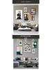 Nordic Minimalist Living Room Wall Art: Warm Sofa Background Decorative Painting Combination