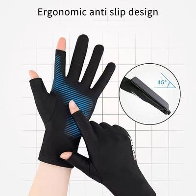 1 Pair Outdoor Sport Fishing Gloves Touch Screen Thin Anti Uv Protective Gear Motorcycle Racing Gloves Ice Slip Breathable