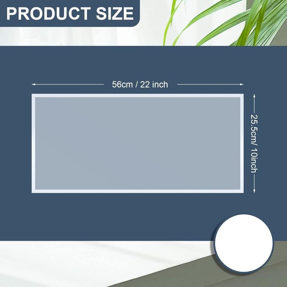 

Clear Sandblasting Film Abrasive Blasting Cabinet Lens Cover For Sandblast Cabinet Replacement 22x10in