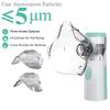 Medical Silent Mesh Nebulizer Ruční astmatický inhalátor Atomizér Dětská zdravotní péče Mini přenosný nebulizační zvlhčovač