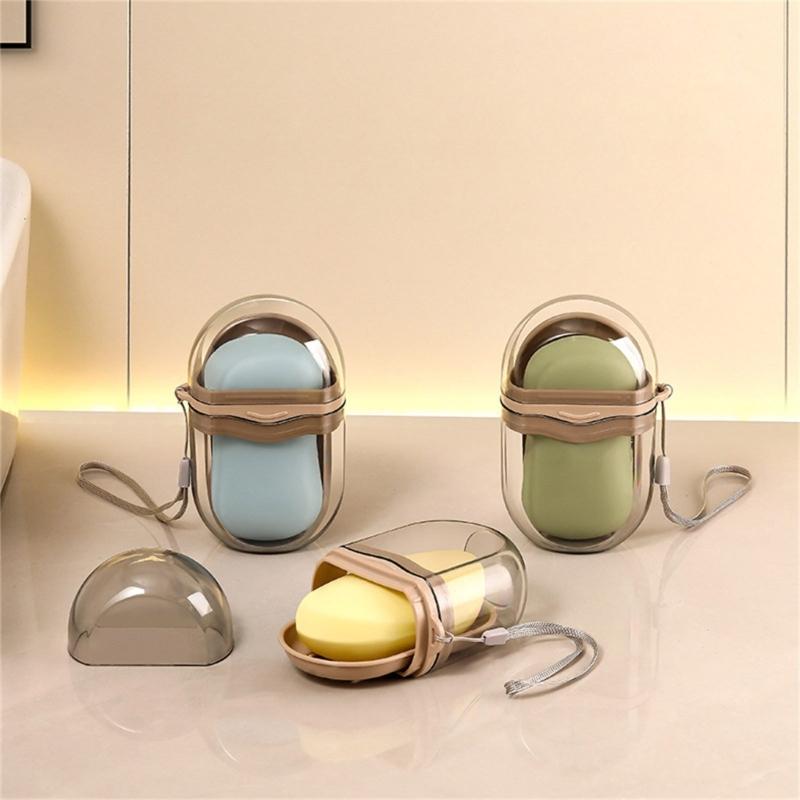Watertights Soap Box Ventilated Bottom Compactly Design Soap Dish Practical Drainage Feature For Daily Use For Business