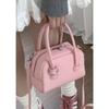 Spring Pink Women's Handbag, Simple Small Square Bag, Versatile Single-shoulder Crossbody Bag