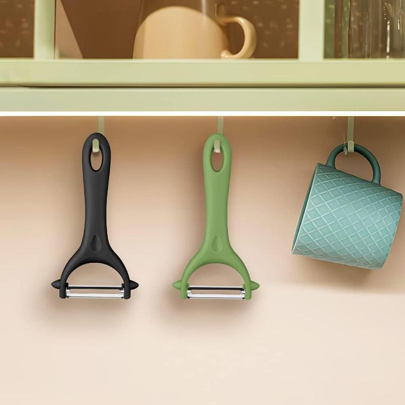 2 In 1 Rotary Peeler Y-Shaped Potato Peeler Stainless Steel Fruit Vegetable Peeler Carrot Potato Slicer Kitchen Grater Peeler