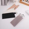 Street Trendy Sunglasses Storage Bag Outdoor Portable Protective Bag PU Leather Glasses Bag Luxury Women Men Eyeglass Case