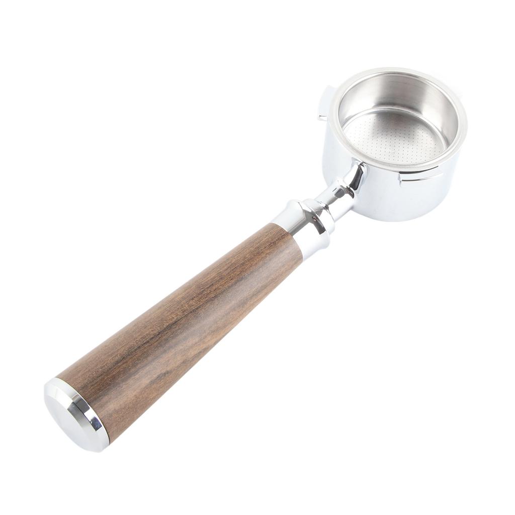 Bezspodný Portafilter 51mm Bezspodná rukojeť filtru Rukojeť kávovaru ze slitiny zinku pro DELONGHI