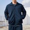 Outdoor Sports Quick-Dry Training Suit: Jacket & Long Pants – Thickened, Casual, for Spring & Autumn Running, Fitness.