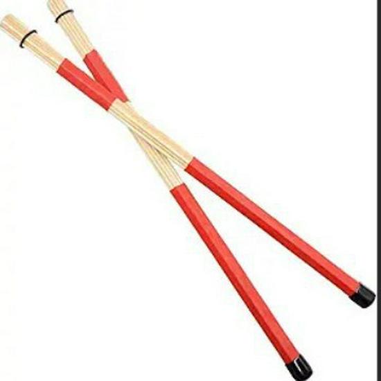 Professional Bamboo Drum Brushes - 19-Stick Jazz Drumsticks (Pair)