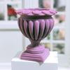 1:12 Vaso da Fiori Miniatura per Casa delle Bambole Colonna Romana Mini Colonna di Fiori Vasi da Fiori Giardino Esterno Piante in Vaso Modello Decor Giocattolo