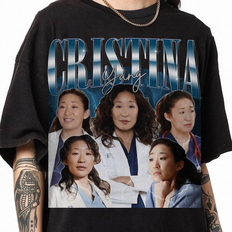 Retro 90s Cristina Yang Shirt Vintage Cristina Yang Tshirt Cristinayang Shirt Gift For Her