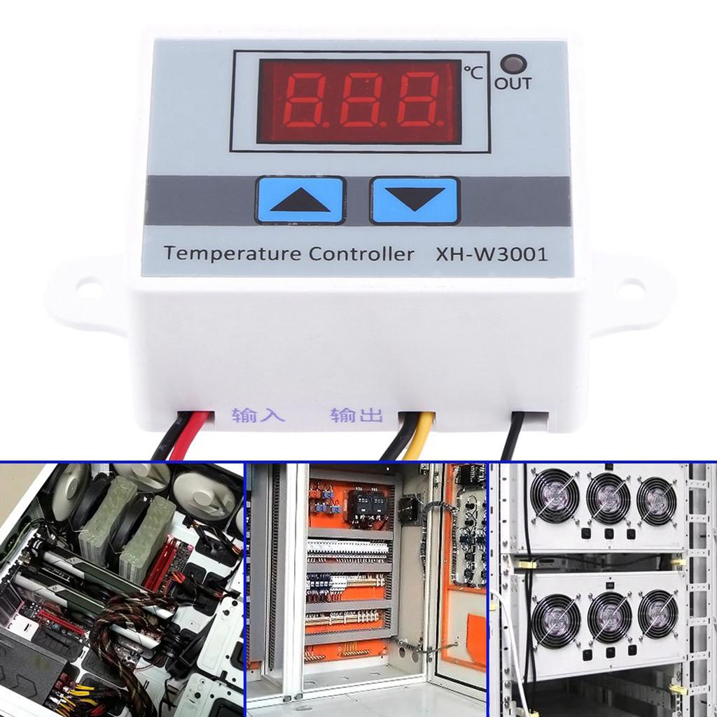 AC220V High Accuracy Digital Thermostat Control Temperature Controller  with Probe Thermostat Controller Thermostat