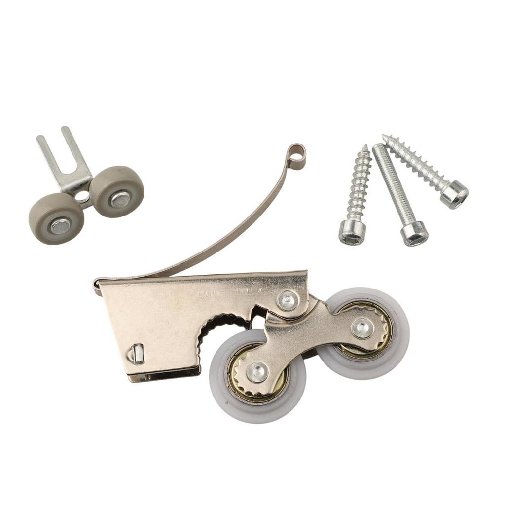 For DIY Projects Cabinet Pulley Door Replacement Wheel Stable Operation User-Friendly Design Versatile Applications